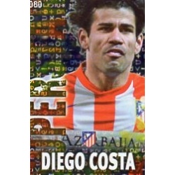 Diego Costa Atlético Madrid Superstar Brillo Letras 80