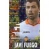 Trading Cards Javi Fuego Valencia Superstar Brillo Letras Mundicromo Fichas Liga 2014