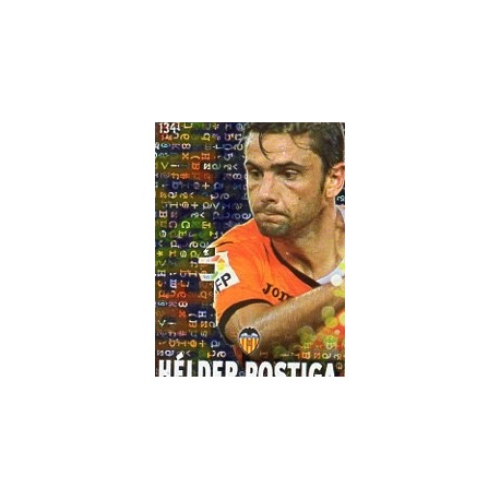 Helder Postiga Valencia Superstar Brillo Letras 134