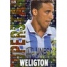 Trading Cards Weligton Málaga Superstar Brillo Letras Las Fichas Quiz Liga 2014