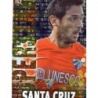 Sale Trading Cards Santa Cruz Málaga Superstar Brillo Letras Mundicromo Fichas Liga 2014