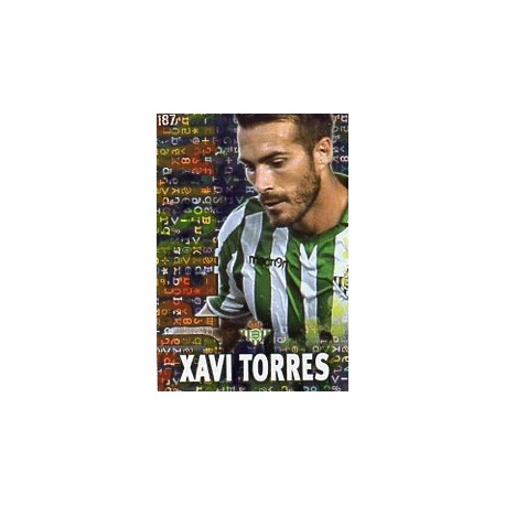 Xavi Torres Betis Superstar Brillo Letras 187