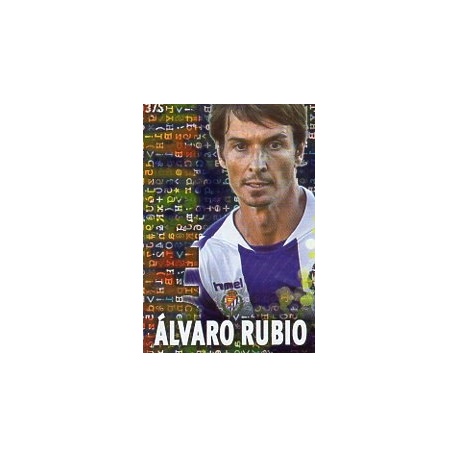 Álvaro Rubio Valladolid Superstar Brillo Letras 375