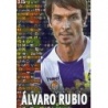 Soccer Trading Cards Álvaro Rubio Valladolid Superstar Brillo Letras Mundicromo Quiz 2014