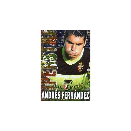 Andrés Fernández Osasuna Superstar Brillo Letras 428