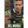 Trading Cards Del Moral Elche Superstar Brillo Letras Mundicromo Fichas Liga 2014