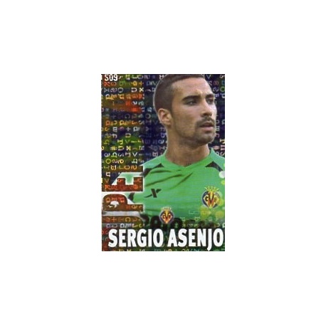 Sergio Asenjo Villarreal Superstar Brillo Letras 509
