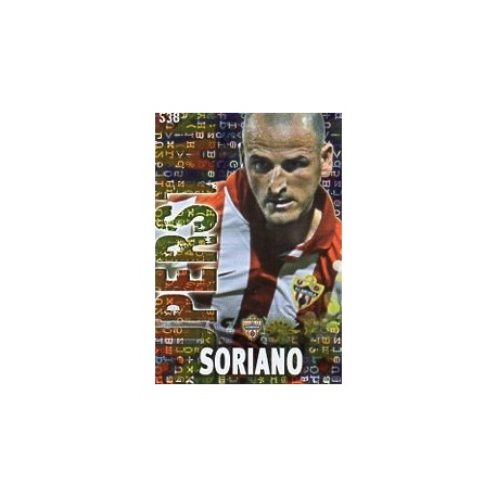 Soriano Almeria Superstar Brillo Letras 538