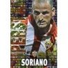 Soccer Trading Cards Soriano Almeria Superstar Brillo Letras Mundicromo Fichas Liga 2014