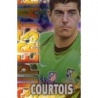 Sale Trading Cards Courtois Atlético Madrid Superstar Rayas Horizontales Las Fichas de La Liga 2014
