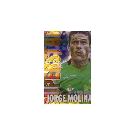 Jorge Molina Betis Superstar Rayas Horizontales 188