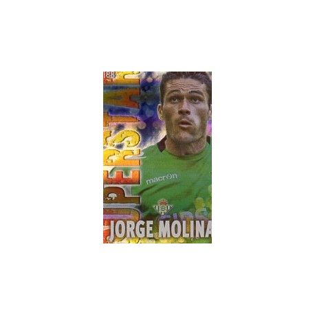 Jorge Molina Betis Superstar Rayas Horizontales 188