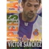 Trading Cards Víctor Sánchez Espanyol Superstar Rayas Horizontales Mundicromo Quiz 2014