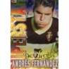 Soccer Trading Cards Andrés Fernández Osasuna Superstar Rayas Horizontales Mundicromo Quiz 2014