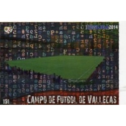Campo Fútbol Vallecas Rayo Vallecano Estadio Letras 191