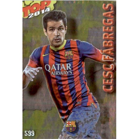 Cesc Fàbregas Barcelona Top Dorado 599