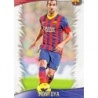 Soccer Trading Cards Montoya Barcelona Fichas Liga Platinum 2014