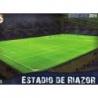 Trading Cards Estadio de Riazor Deportivo Brillo Liso Platinum Quiz 2014