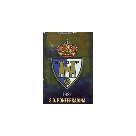 Escudo Brillo Liso Ponferradina 820