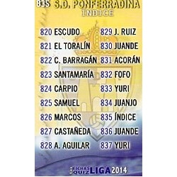 Índice Ponferradina 835
