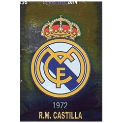 Escudo Brillo Liso Real Madrid Castilla 838