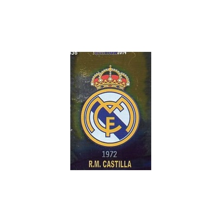 Escudo Brillo Liso Real Madrid Castilla 838