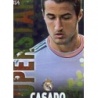 Trading Cards Casado Real Madrid Castilla Superstar Brillo Liso Mundicromo Platinum Liga 2014