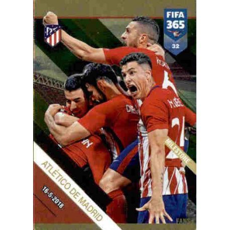7th International Trophy Atlético Madrid Milestone 32 FIFA 365 Adrenalyn XL