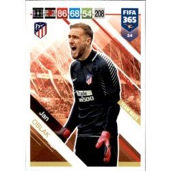 Jan Oblak Atlético Madrid 34 FIFA 365 Adrenalyn XL