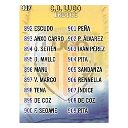Índice Lugo 907