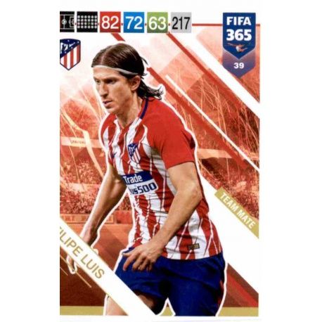 Filipe Luis Atlético Madrid 39 FIFA 365 Adrenalyn XL