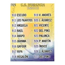 Índice Numancia 925
