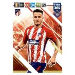 Saúl Atlético Madrid 42 FIFA 365 Adrenalyn XL