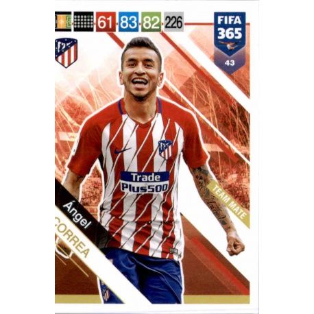 Ángel Correa Atlético Madrid 43 FIFA 365 Adrenalyn XL