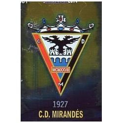 Escudo Brillo Liso Mirandés 964