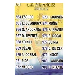 Índice Mirandés 979
