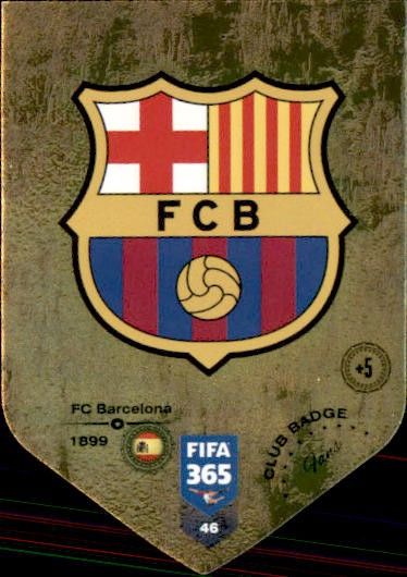 Logo Sticker 6 FC Barcelona Panini FIFA365 2019 