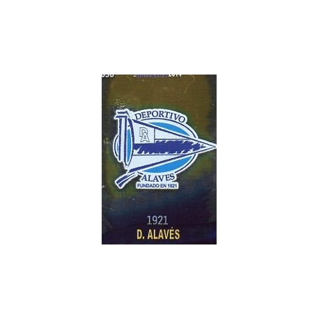 Escudo Brillo Liso Alavés 1036