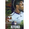 Offer Soccer Cards Kitoko Jaén Superstar Brillo Liso Fichas Liga Platinum 2014