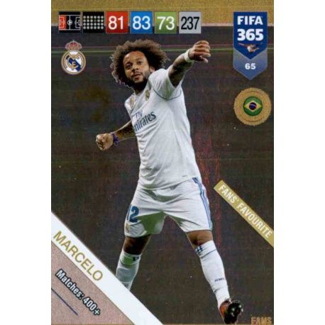 Marcelo Fans Favourite 65 FIFA 365 Adrenalyn XL