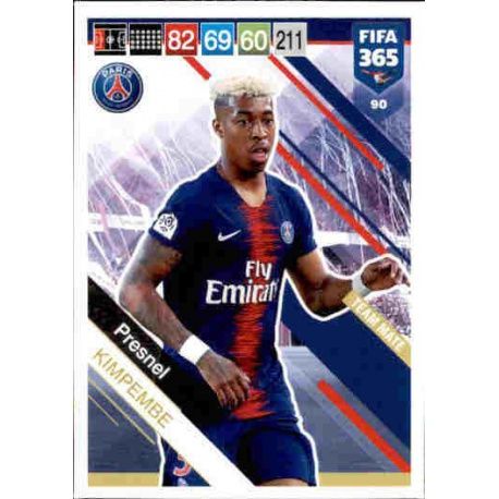Presnel Kimpembe PSG 90 FIFA 365 Adrenalyn XL