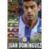 Sale Trading Cards Juan Domínguez Deportivo Superstar Brillo Letras Mundicromo Fichas Liga 2014