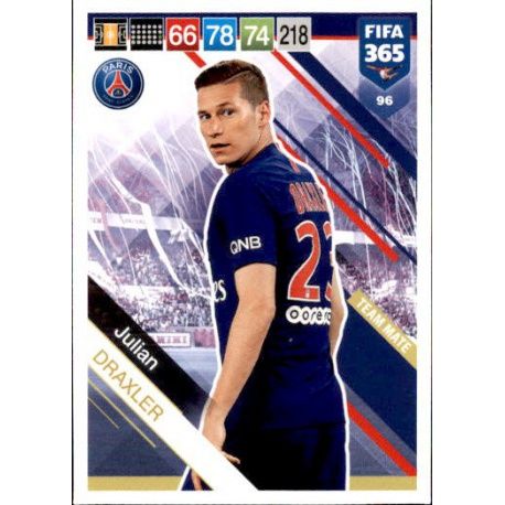 Julian Draxler PSG 96 FIFA 365 Adrenalyn XL