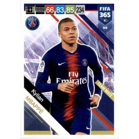 Kylian Mbappé PSG 99 FIFA 365 Adrenalyn XL