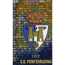 Escudo Brillo Letras Ponferradina 820