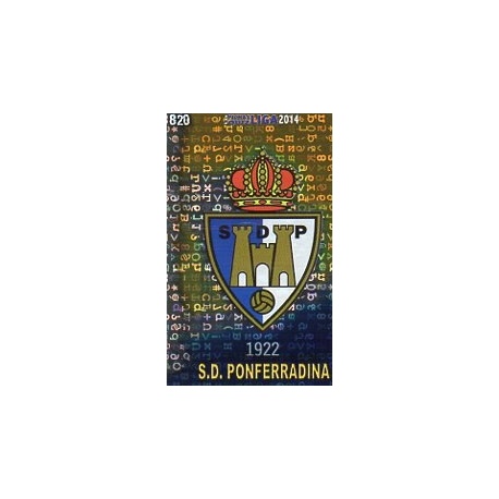 Escudo Brillo Letras Ponferradina 820