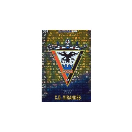 Escudo Brillo Letras Mirandés 964