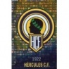 Cromos de Fútbol Escudo Hércules Brillo Letras Mundicromo Fichas Liga 2014