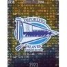 Cromos de Fútbol Escudo Alavés Brillo Letras Mundicromo Platinum Liga 2014