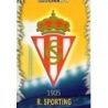 Trading Cards Escudo Sporting Mate Fichas Liga Platinum 2014